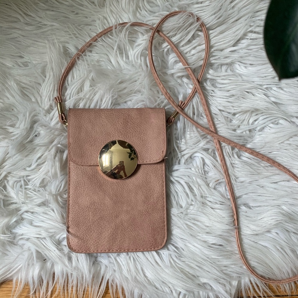 Pink Crossbody Bag